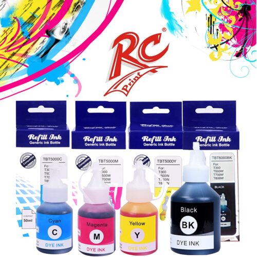 RC PRINT Ink for Brother DCP T220, T310, T300, T510, T500, T910, T710, T400W, T450W, T300W, T800W, T700, T810